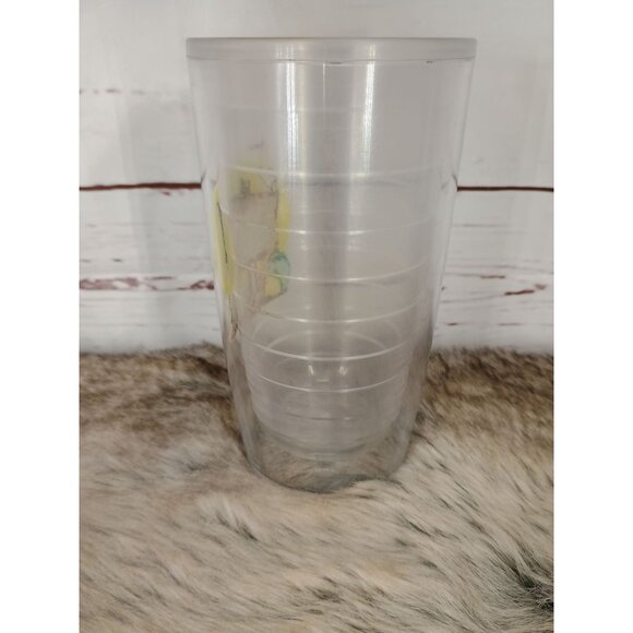 Tervis 16 Oz Clear Acrylic Insulated Tumbler With "Life Is Better At The Beach" - Picture 4 of 6